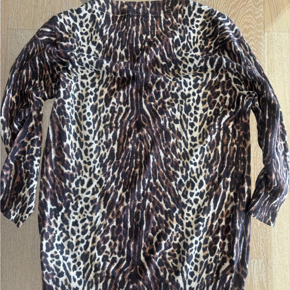 J.Crew Tippi sweater in leopard‎ - Picture 3 of 5